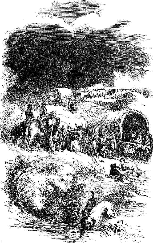 [Illustration: THE ONWARD MARCH.&mdash;<i>Front</i>.]