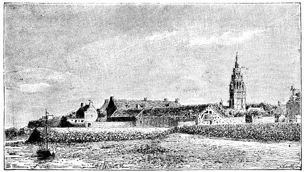  FIG. 3.&mdash;GENERAL VIEW OF THE ROSCOFF LABORATORY.