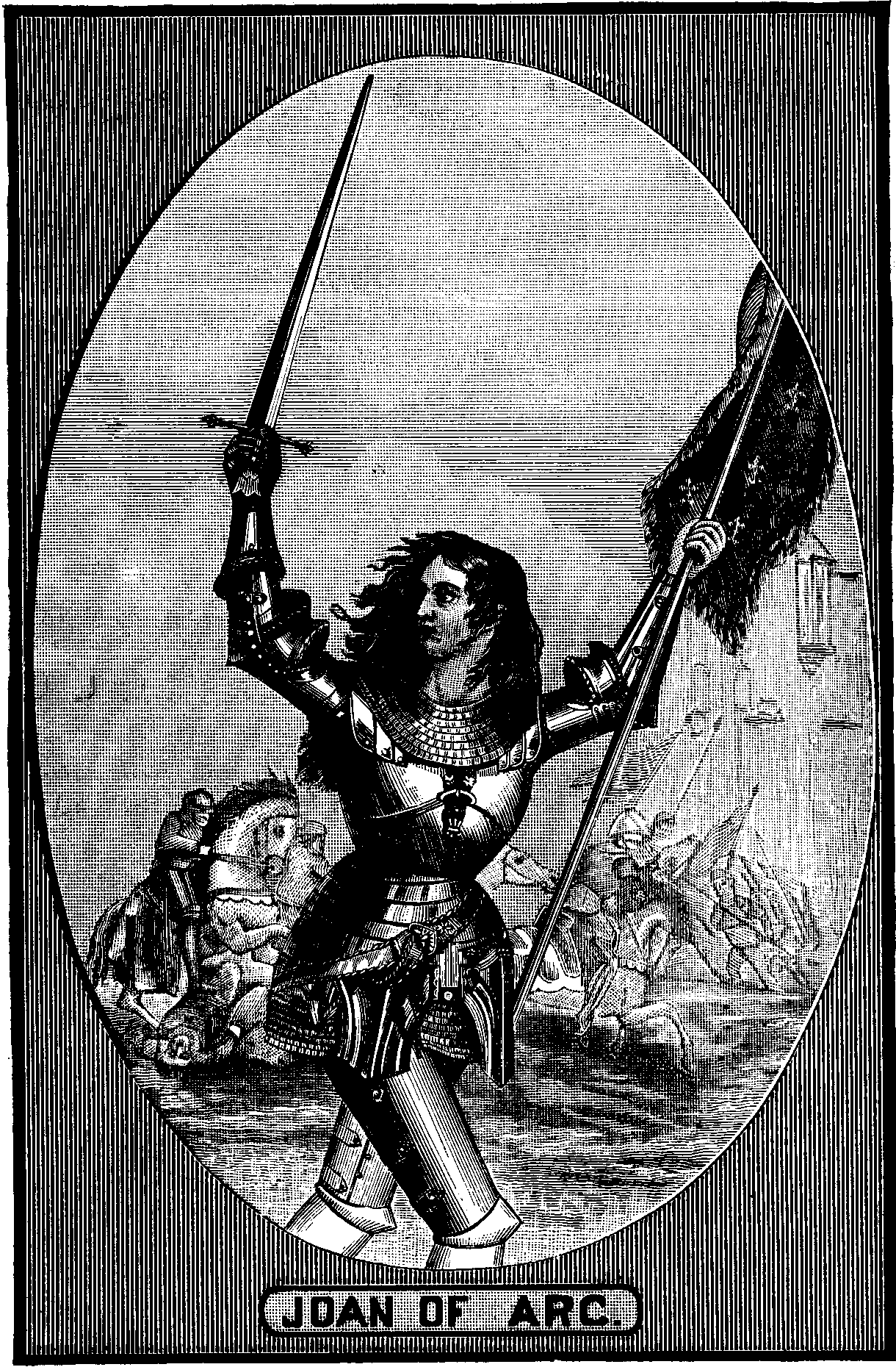 Illustration:
JOAN OF ARC.