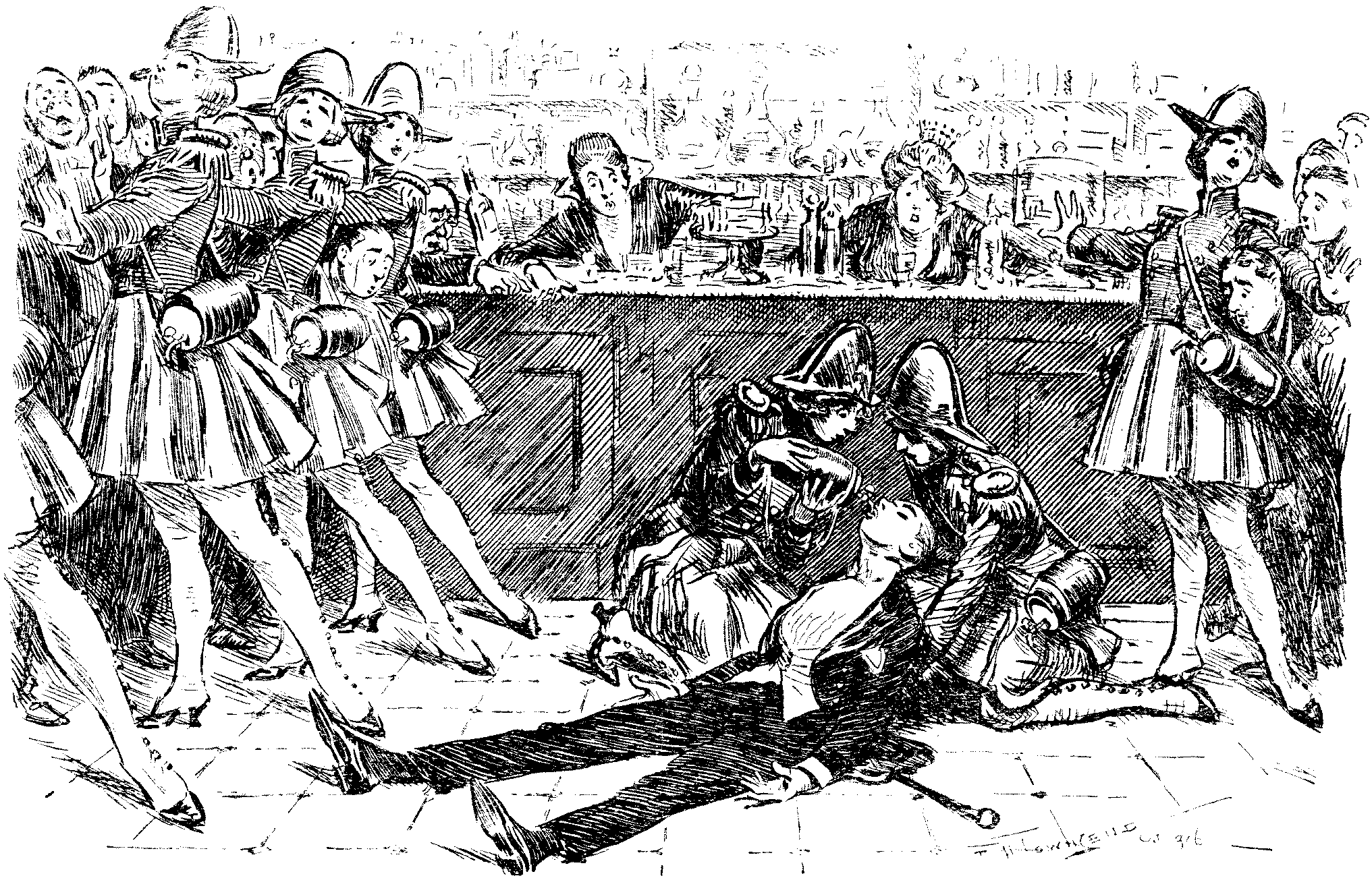 WHY NOT V.A.D. SECTION OF VIVANDI�RES AT OUR THEATRE-BARS?