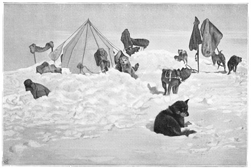 Een van de kampen op de Barri&egrave;re.