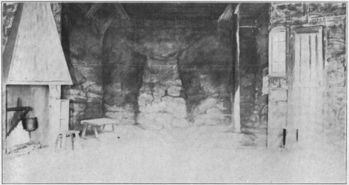 Sketch of hut
scene...