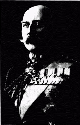 H.R.H. FIELD MARSHAL THE DUKE OF CONNAUGHT&mdash;Uncle of George V. and Governor General of Canada&mdash;(Photo from P.S. Rogers.)