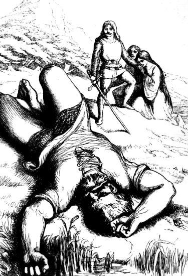 [Illustration:
                 The Knight and his Lady thank Jack for
                   their delivery]