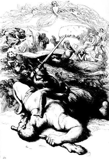[Illustration:
                 Destruction of Galligantus]