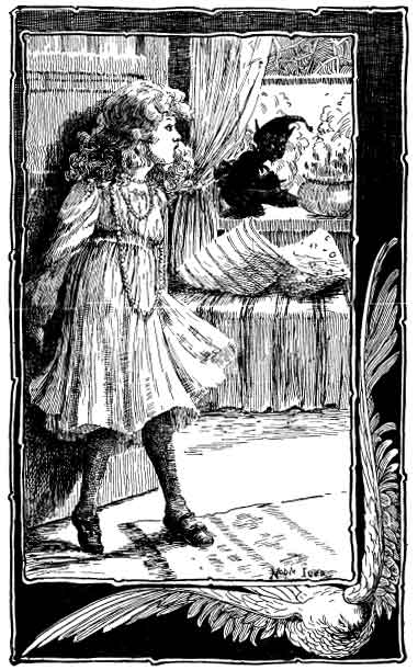 One day * * * she had a visitor who came in without
knocking.