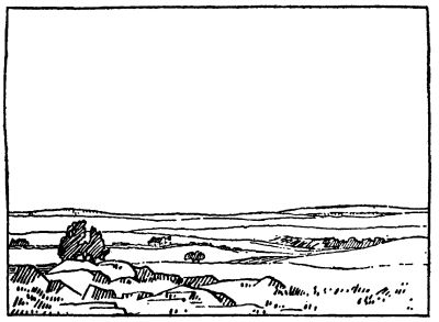 Verlore-klein l&ecirc; op die Rand / hul huisie in
die trekkersland.