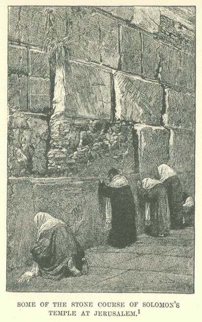 374.jpg Some of the Stone Course Of Solomon&rsquo;s Temple At Jerusalem 