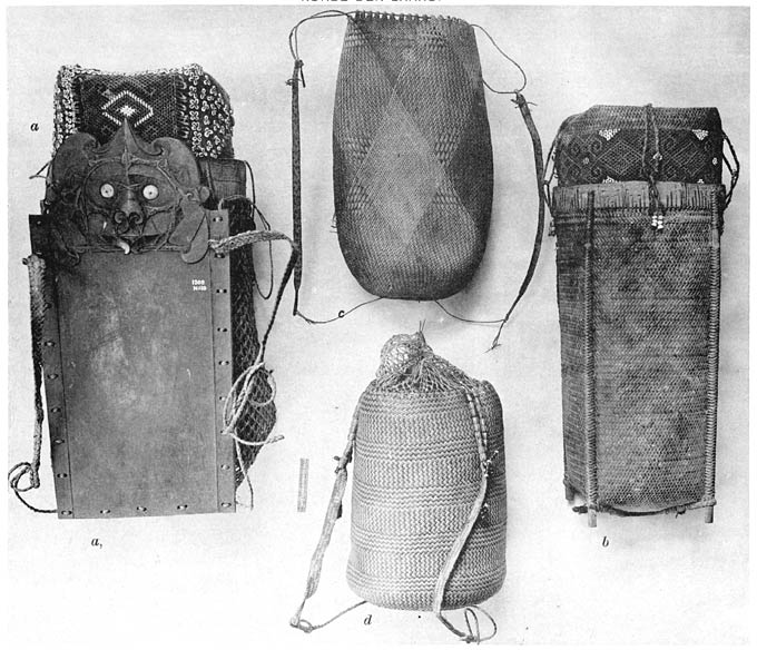 K&ouml;rbe der Bahau.