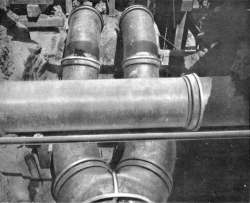 DIFFICULT PIPE WORK&mdash;BROADWAY AND 70TH STREET