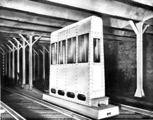 SPECIAL INTERLOCKING SIGNAL CABIN SOUTH OF BROOKLYN
BRIDGE STATION