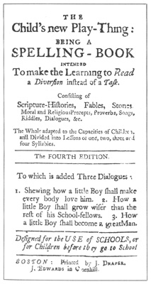 Title-page from &ldquo;The Child&rsquo;s new Play-Thing&rdquo;