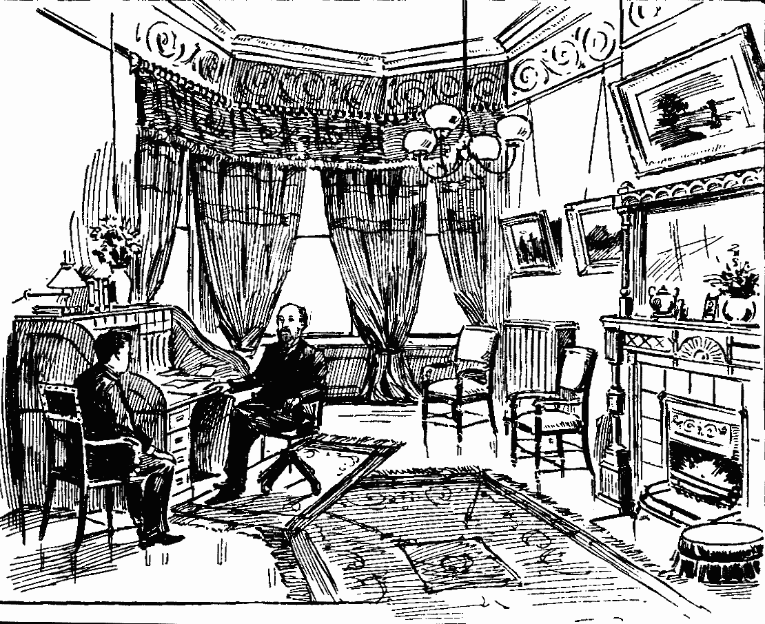 Illustration:
President Pierce's Business Office