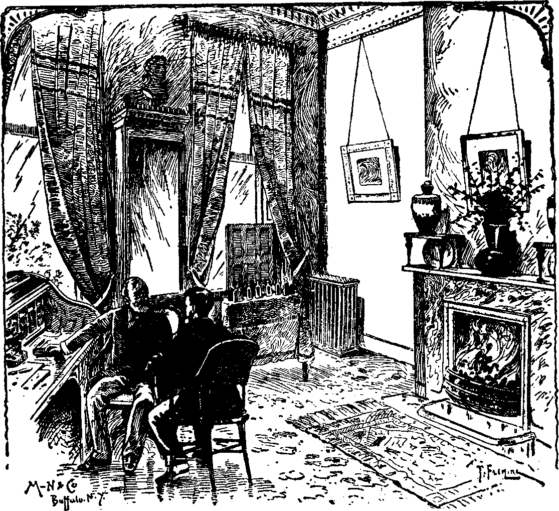 Illustration:
One of the Private Consultation-rooms, Gentlemen's Department.