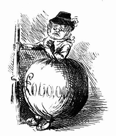 THE OLD LADY OF THREADNEEDLE STREET.
From "Punch."