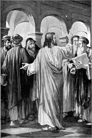 CHRIST AND THE
SCRIBES

"In vain they do worship Me, teaching
for doctrines the commandments of
men." Matt. 15:9.