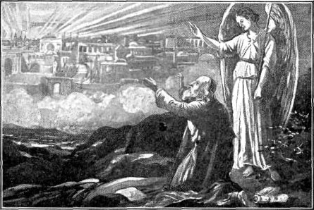 THE HOLY CITY DESCENDS

"Behold, the tabernacle of God is with
men." Rev 21:3.