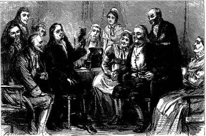 Then tears gushed into her eyes and moistened her pale
cheeks. Page 102.