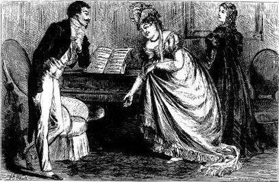 "I am so glad to make you my compliments!" said Mr.
Gusher, making one of his best bows. Page 128.