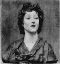 38A. Bemalte Thonb&uuml;ste des Johannes von Donatello.