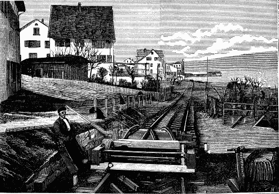 Fig. 1.&mdash;THE WETLI MOUNTAIN RAILROAD.