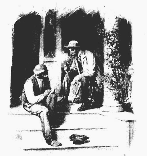 'WON'T YER, PLEASE, SIR, SPELL DAT WORD OUT FUR ME
SLOW?'