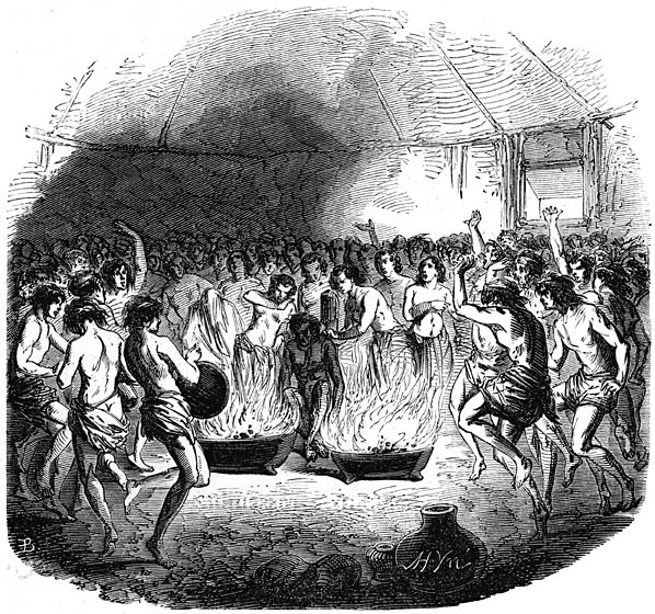 Fun&eacute;railles et dessiccation d’un Tinguian&egrave;s.