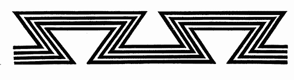 Fig. 279&mdash;Parallel lines with zigzag arrangement