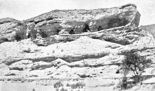 PL. XCII&mdash;
ENTRANCES TO CAVATE RUINS