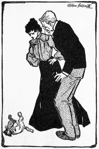 It had a singularly happy expression on its
face.