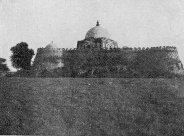 Fig. 78. Tomb of Emperor Tughlak Sh&aacute;h.