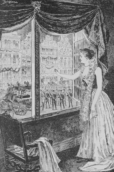 "THE LOVELY COUNTESS WAVED A FAREWELL TO HER DEAD
LOVER."&mdash;Page 81.