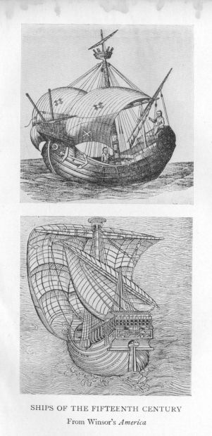 SHIPS OF THE FIFTEENTH CENTURY From Winsor's America