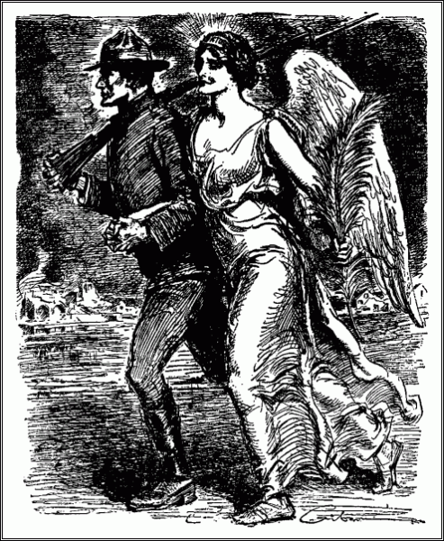 ON THEIR WAY.&mdash;By CHARLES DANA GIBSON
