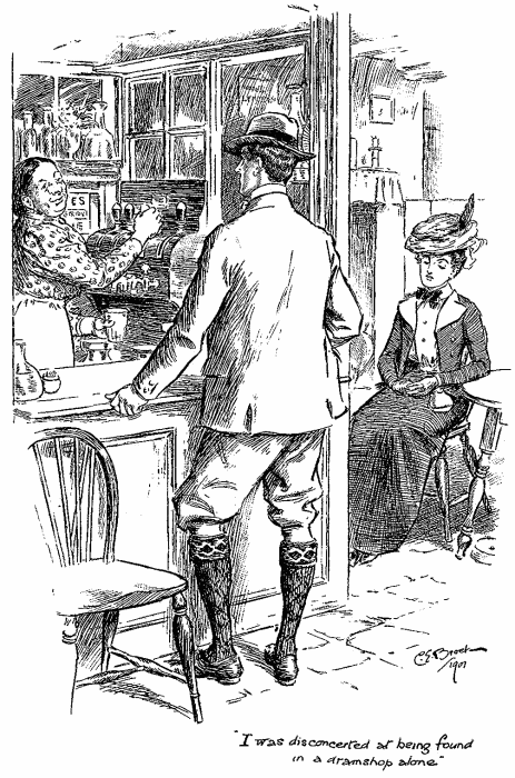 &ldquo;I was disconcerted at being found in a dramshop alone.&rdquo;