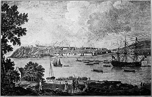 A GENERAL VIEW OF QUEBEC.&mdash;By Rich. Short. After Siege of 1759