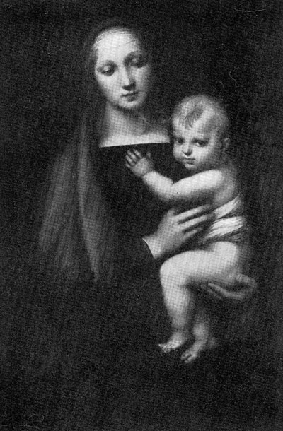 Fig. 10. Madonna del Gran Duca. Raphael. Pitti Palace,
Florence