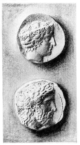 Plate XV.&mdash;Hera of Argos. Zeus of Syracuse.