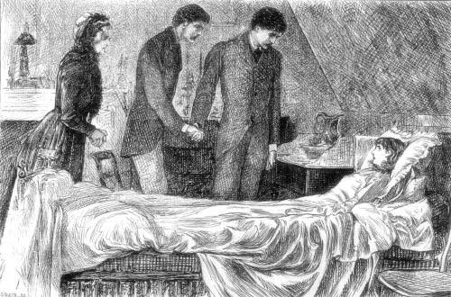 "SEE HERE, SISSY," SAID PERCIVAL, "WE ARE FRIENDS."&mdash;Page
698.