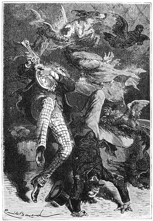 &raquo;Zijn zij dronken.” Blz. 146.