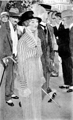 "Beside her, eager, happy, flattered, walked C. Bailey,
Jr., very conscious that he was being envied."