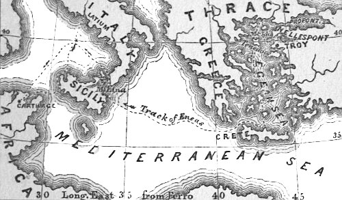 Wanderings of &AElig;neas.