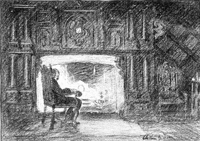 "HE REMINDED HIMSELF THAT FLOSSY, WICKED, UNGRATEFUL
FLOSSY, HAD DISAPPEARED OUT OF HIS LIFE"