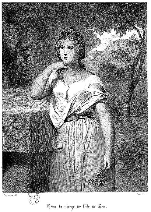 H�na, la vierge de l'�le de S�n.