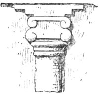 Fig. 77.&mdash;Capital; from a small temple.