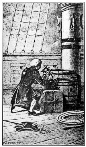 Captain de Clieu Shares His Drinking Water With the
Coffee Plant He Is Carrying to Martinique