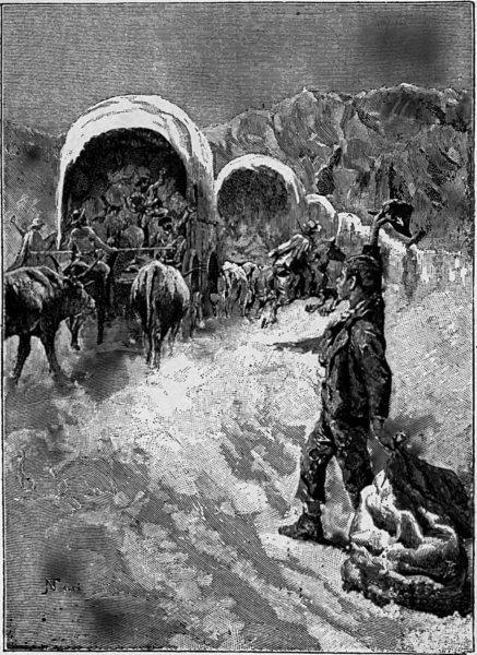 &ldquo;HE STOOD WATCHING THE CONVOY UNTIL IT WAS LOST TO SIGHT.&rdquo;