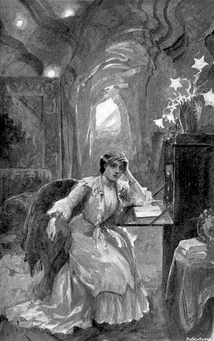 The drawing-room is a cave
whose walls are of jewels