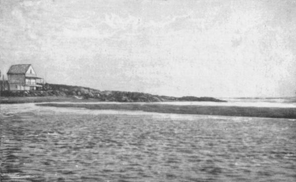 MOUTH OF HAMPTON RIVER
Scene of "The Wreck of Rivermouth"