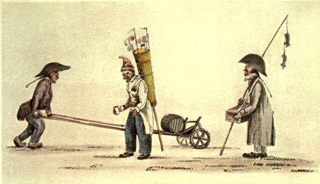 PARISIAN RAT-CATCHER AND ITINERANT VENDORS.
To face page 300.
